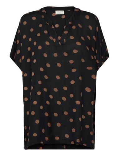 Kcanny Blouse Black Kaffe Curve