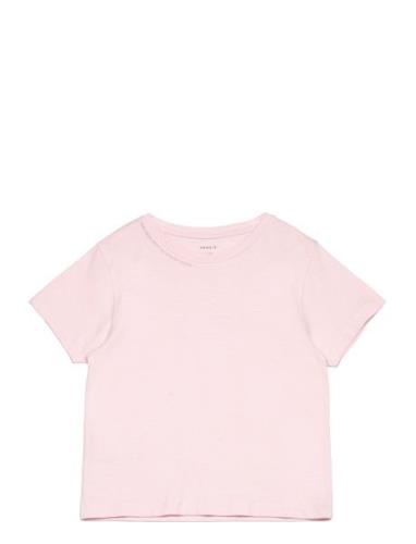 Nkflomster Ss Short Loose Top Pink Name It