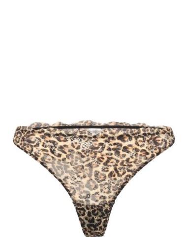 Mesh Thong Gold Understatement Underwear