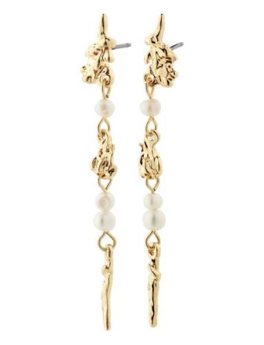 Constance Earrings Gold Pilgrim