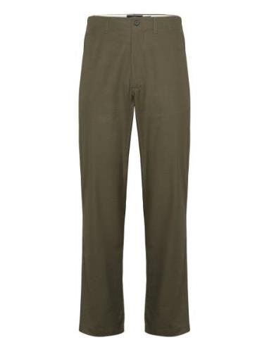 Petite Twill Jay Pants Green Mads Nørgaard