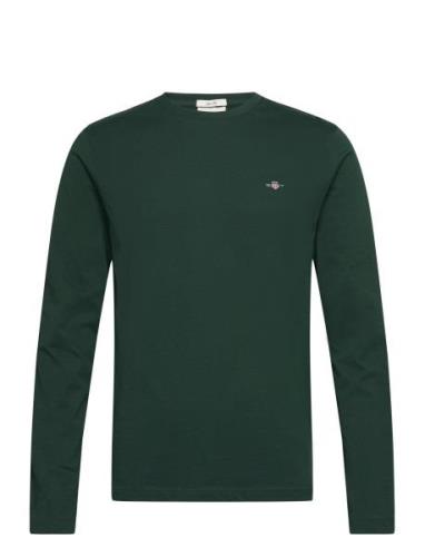 Slim Shield Ls T-Shirt Green GANT