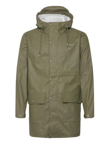 Rain Coat M Green Exani