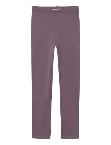 Nkfdavina Solid Swe Legging Bru N Noos Purple Name It