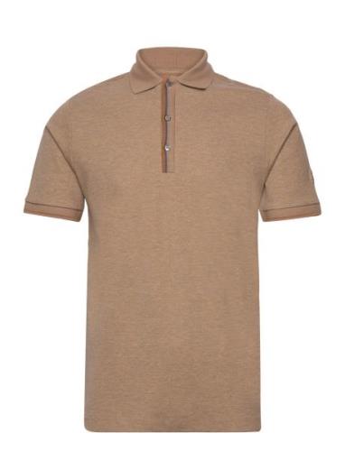 Harvey Polo Ss Tee Beige Mos Mosh Gallery