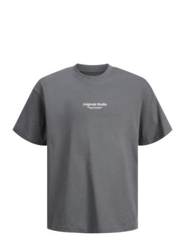 Jorvesterbro Tee Ss Crew Neck Noos Jnr Grey Jack & J S