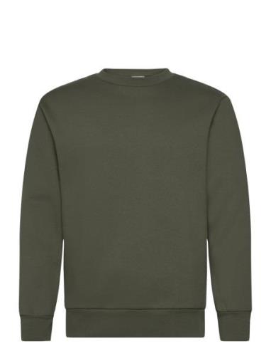 Slhreg-Dan Sweat Crew Neck Khaki Selected Homme