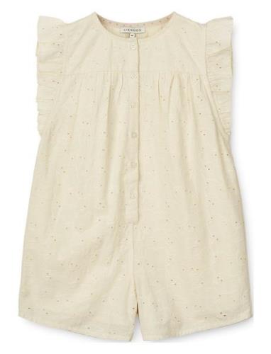 Holmfrid Anglaise Jumpsuit Cream Liewood