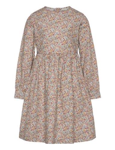 Dress Ls In Liberty Fabric Patterned Huttelihut