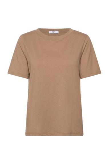 Cc Heart Regular T-Shirt Beige Coster Copenhagen