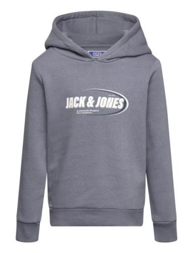 Jcoray Branding Sweat Hood Fst Jnr Grey Jack & J S