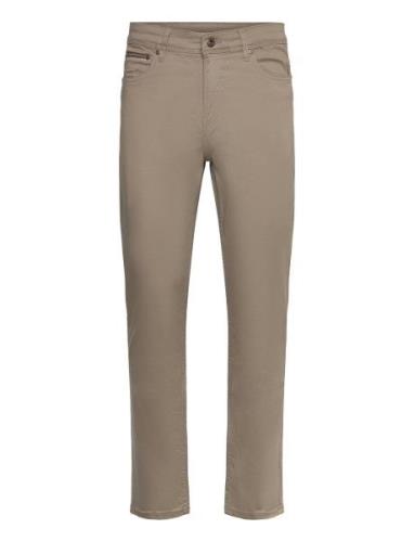 Twill Superflex 5 Pocket Pants Beige Lindbergh