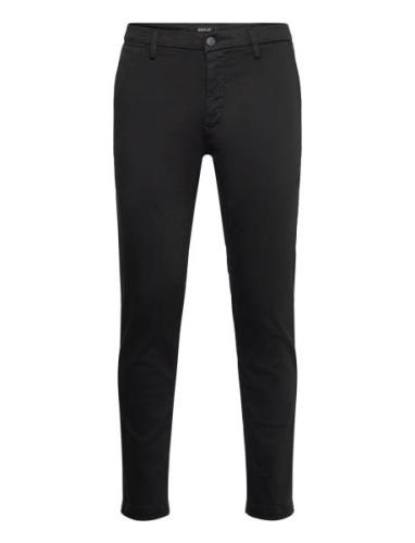 Zeumar Trousers Slim Hyperchino Color Xlite Black Replay