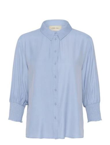 Nolacr Shirt Blue Cream