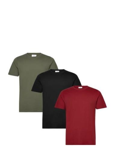 4Pk Basic Tee S/S Patterned Lindbergh