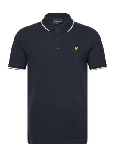 Tipped Polo Shirt Navy Lyle & Scott