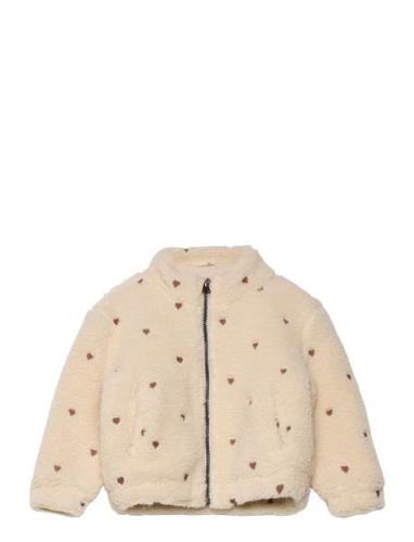 Nmfnalo Sherpa Loose Jacket Lil Beige Lil'Atelier