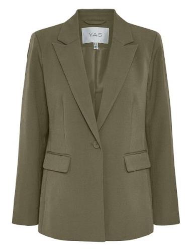 Yaslikka Ls Blazer S. Noos Khaki YAS