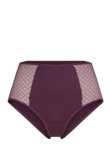 Norah Chic High-Waisted Covering Brief Purple CHANTELLE