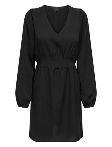 Onlnova Life Elite L/S Siri Dress Solid Black ONLY