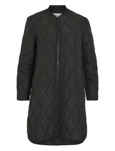 Viquila New Quilted Jacket Black Vila