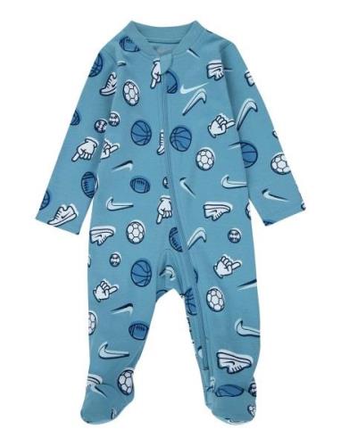 Nike Sportball Footed Coverall Blue Nike