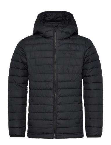 Powder Lite Ii Hooded Jacket Black Columbia Sportswear