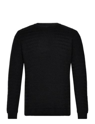 Aksel Knit Crew Neck Black Clean Cut Copenhagen