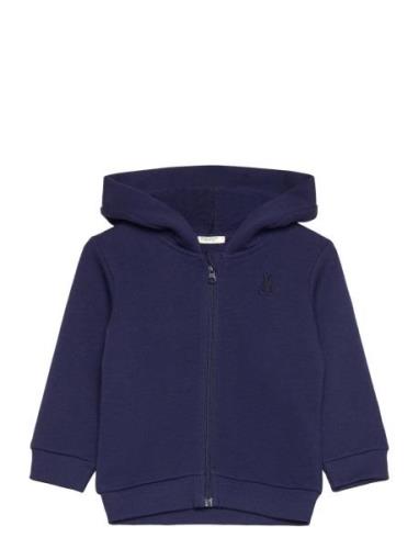 Jacket W/Hood L/S Navy United Colors Of Benetton