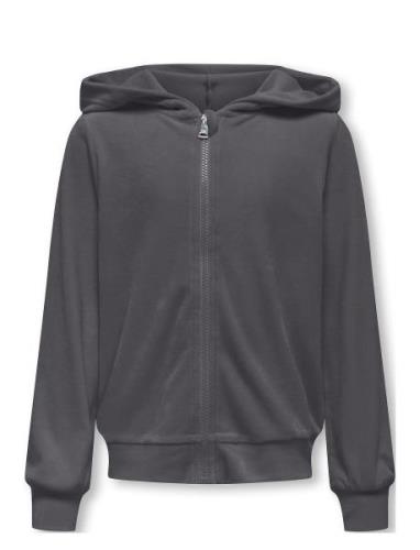 Kogrebel L/S Zip Hood Swt Grey Kids Only