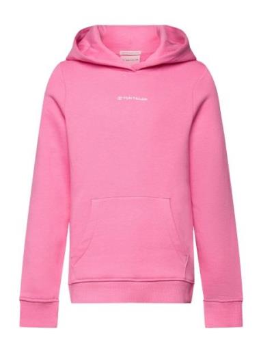 Logo Hoodie Pink Tom Tailor