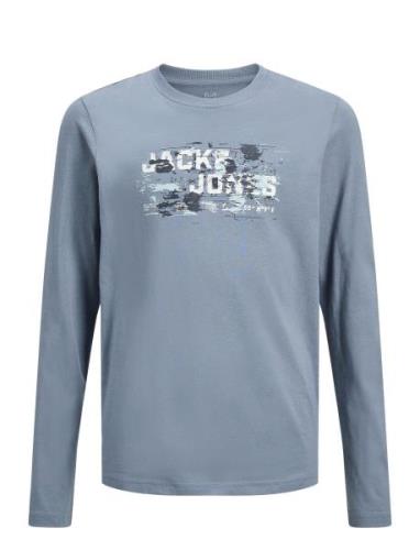 Jcooutdoor Logo Tee Aw24 Ls Crew N Mni Blue Jack & J S