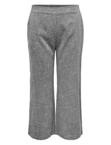 Carsuttin Wide Pant Wvn Grey ONLY Carmakoma