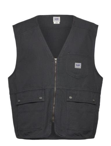 Utility Vest Black Lee Jeans