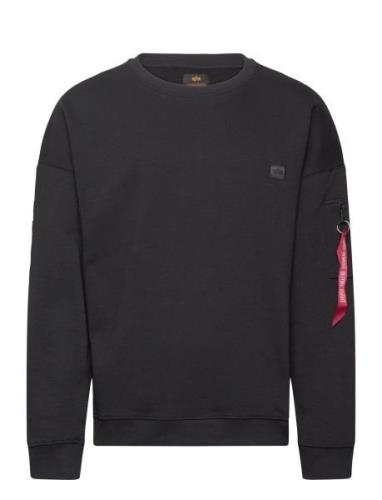 Alpha Essentials Rl Sweater Black Alpha Industries