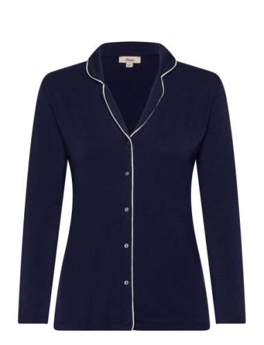 Molly Piping - Pyjama Shirt Navy Etam