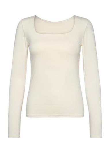 Long Sleeve T-Shirt White Rosemunde