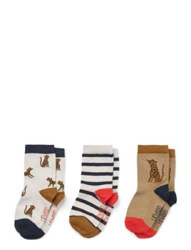 Silas Socks 3-Pack Patterned Liewood