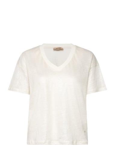 Casa V-Ss Foil Tee Cream MOS MOSH