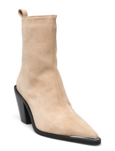 Women Boots Beige NEWD.Tamaris