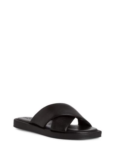 Women Slides Black Tamaris