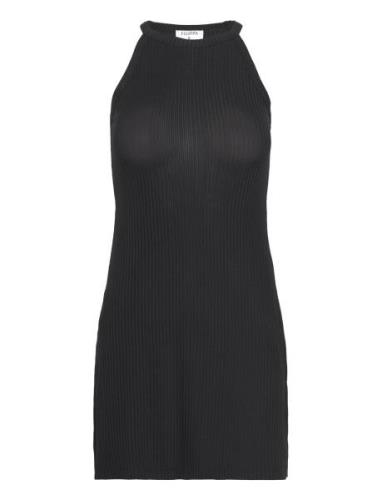 High Neck Tank Dress Black Filippa K