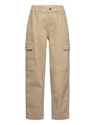 Soft Canvas Cargoni Pants Beige Mads Nørgaard