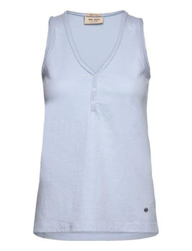 Mmastin Basic Tank Top Blue MOS MOSH