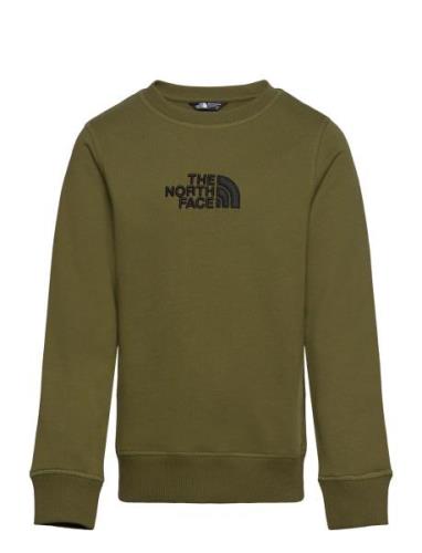 B Drew Peak Light Crew Khaki The North Face