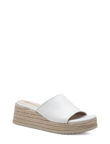 Women Slides White Tamaris