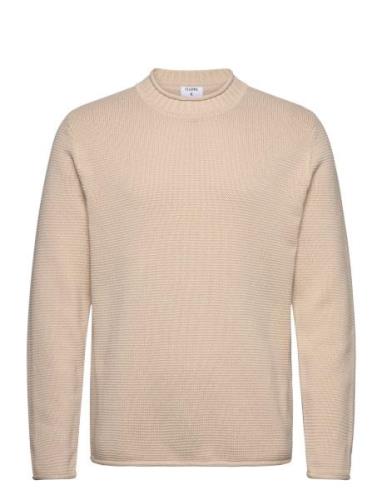 Rolled Hem Sweater Beige Filippa K