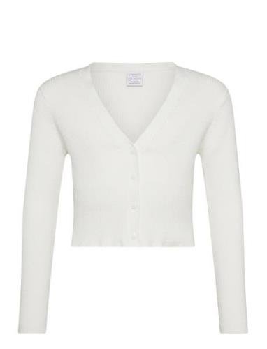 Cardigan Rib Short White Lindex