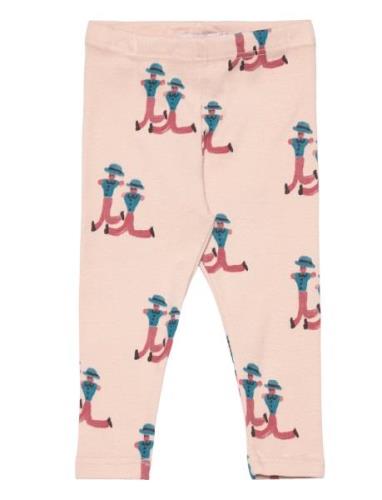 Baby Dancing Giants All Over Leggings Pink Bobo Choses