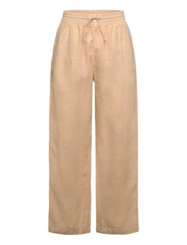 Relaxed Linen Pants Beige GANT